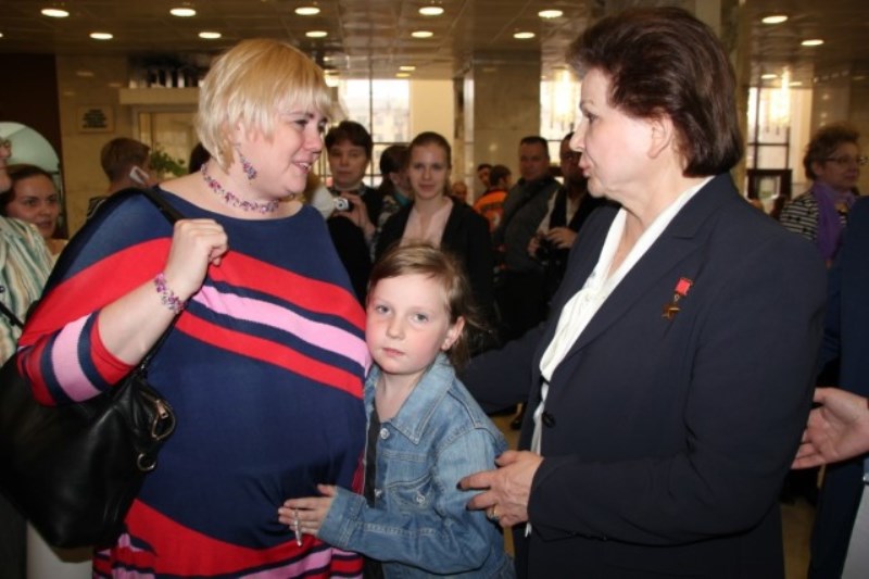 В.В.Терешкова в Ярославле 8